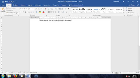1cm Seitenrand Microsoft Word 2016 Mac